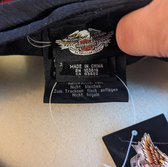 SUPER COOL NEW W TAGS HARLEY DAVIDSON HAT W BUCKLE MAKE OFFER - Picture 2 of 3